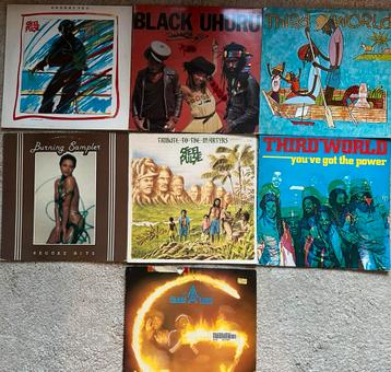 7 reggae LP’s - vinyl platen beschikbaar voor biedingen