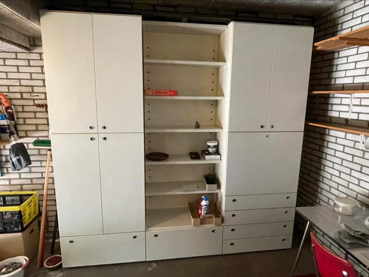Interluebke kast Studimo jaren 70, Huis en Inrichting, Kasten | Wandmeubels, Gebruikt, 200 cm of meer, 200 tot 250 cm, 50 tot 75 cm