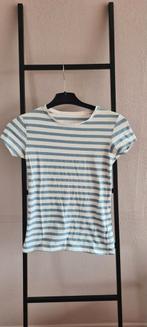 Korte mouwen shirt blauw/wit (primark 36), Ophalen of Verzenden, Korte mouw, Maat 36 (S), Gedragen