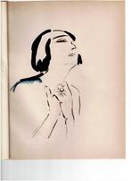 Kees van Dongen  - Pochoir - Prière - 1925, Antiek en Kunst, Ophalen of Verzenden