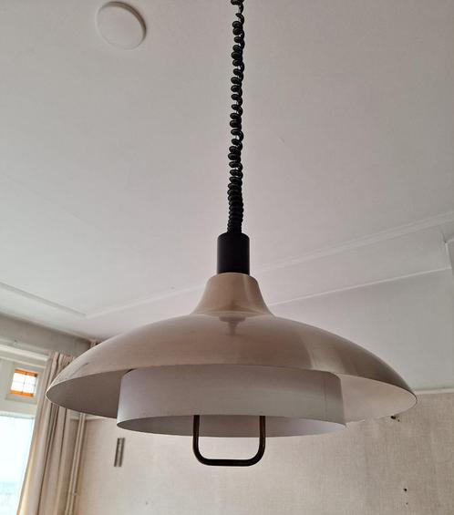 Vintage Dijkstra rosegouden Hanglamp, Huis en Inrichting, Lampen | Hanglampen, Gebruikt, Minder dan 50 cm, Ophalen