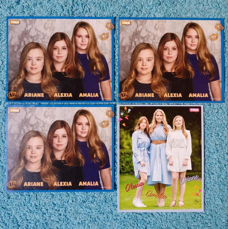 Amalia, Alexia, Ariane posters Tina magazine, Verzamelen, Posters, Nieuw, Overige onderwerpen, A4 of kleiner, Ophalen of Verzenden