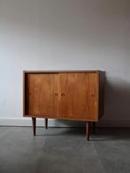 Vintage Deense schuifdeurkast door Preben Sørensen, Ophalen, Met deur(en), 50 tot 100 cm, Zo goed als nieuw