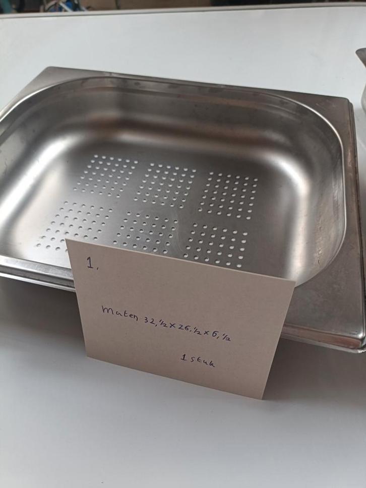 Gastronorm Bakken - Diverse Maten, Doe-het-zelf en Verbouw, Werkbanken, Gebruikt, Ophalen of Verzenden