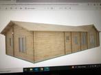 Houten Chalet nieuw bouwpakket, 3 ramen of meer, Blokhut, Nieuw, Ophalen of Verzenden