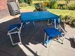 Opvouwbare camping picknicktafel, Caravans en Kamperen, Ophalen, Gebruikt, Campingtafel