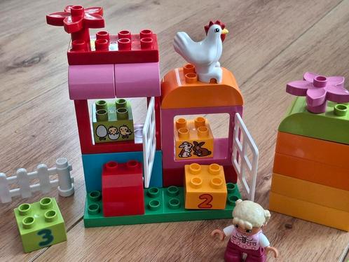Duplo 10571. Alles in één roze doos. Zonder doos 😎, Kinderen en Baby's, Speelgoed | Duplo en Lego, Zo goed als nieuw, Duplo, Ophalen of Verzenden