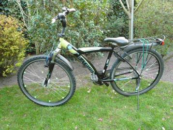 26inch batavus  snake jongensfiets zwart groen 3v  beschikbaar voor biedingen