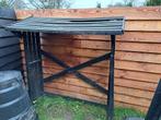 Houten berging, Tuin en Terras, Ophalen, Gebruikt, Hout, Overige typen