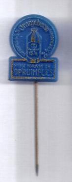 Sp53 speldje oranjeboom bier ( blauw ) --, Verzamelen, Speldjes, Pins en Buttons, Ophalen of Verzenden, Zo goed als nieuw