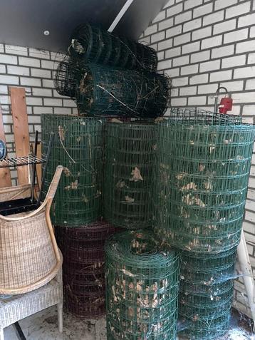 Tuingaas/Kippengaas 13 rollen voor omheining/afscherming beschikbaar voor biedingen