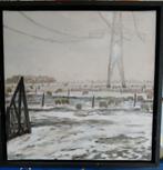 Schaapjes in de sneeuw, Ophalen of Verzenden