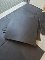 Rubber tegels fitness vloer 100x100cm 2cm als nieuw 30m2, Ophalen of Verzenden, Zo goed als nieuw, Fitnessmat