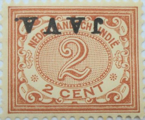 Nederlands-Indië 2 cent 1908 (postfris, CW 8 eur), Postzegels en Munten, Postzegels | Nederlands-Indië en Nieuw-Guinea, Postfris