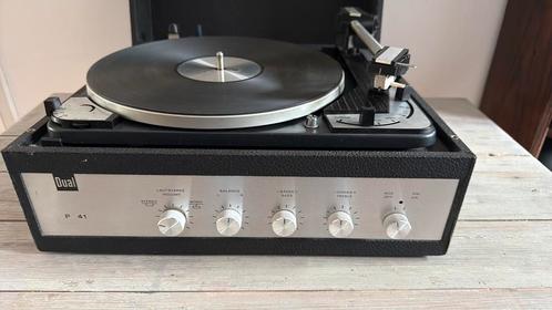 Dual platenspeler p41, Audio, Tv en Foto, Platenspelers, Gebruikt, Platenspeler, Dual, Automatisch, Ophalen of Verzenden