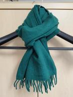 Daniel Hechter 100% Cashmere Kasjmier sjaal 27x140cm Groen, Maat 38/40 (M), Zo goed als nieuw, Sjaal, Daniel hechter