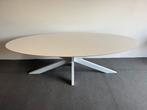 Fenix Bianco Malé eettafel ovaal 250x125, Huis en Inrichting, Tafels | Eettafels, 100 tot 150 cm, 200 cm of meer, Ophalen of Verzenden