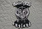 Motorhead England vrij mooie shaped patch 95--7.5x11 cm, Verzenden, Nieuw, Kleding