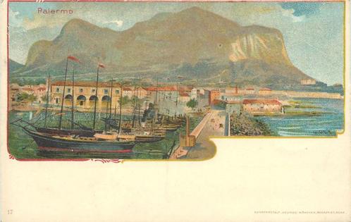 (379-003-021) Palermo, Verzamelen, Ansichtkaarten | Buitenland, Ophalen of Verzenden