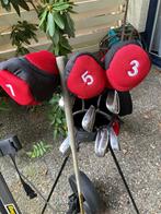 Golfset met trolley, Sport en Fitness, Golf, Ophalen, Zo goed als nieuw, Set, Overige merken