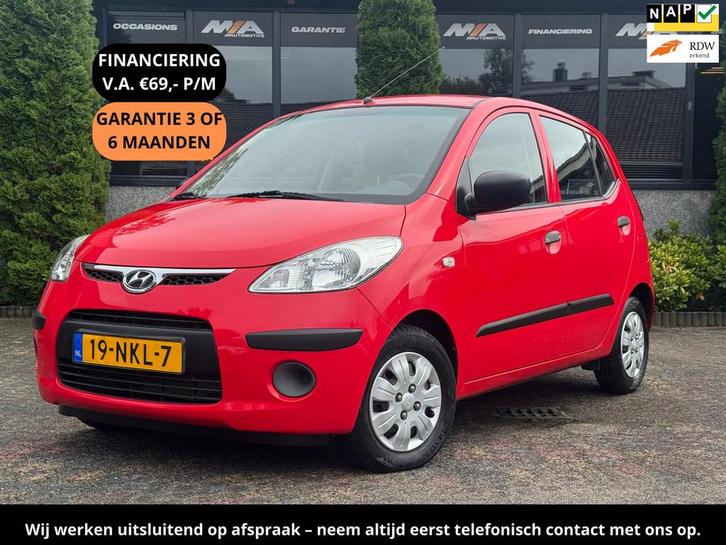 Hyundai I10 1.1 Active Cool | AIRCO | NIEUWE APK | 1E EIG, Auto's, Hyundai, Bedrijf, Te koop, i10, ABS, Airconditioning, Centrale vergrendeling