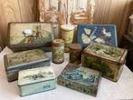 Brocante oude blikjes - blikken - blik, Antiek en Kunst, Ophalen of Verzenden