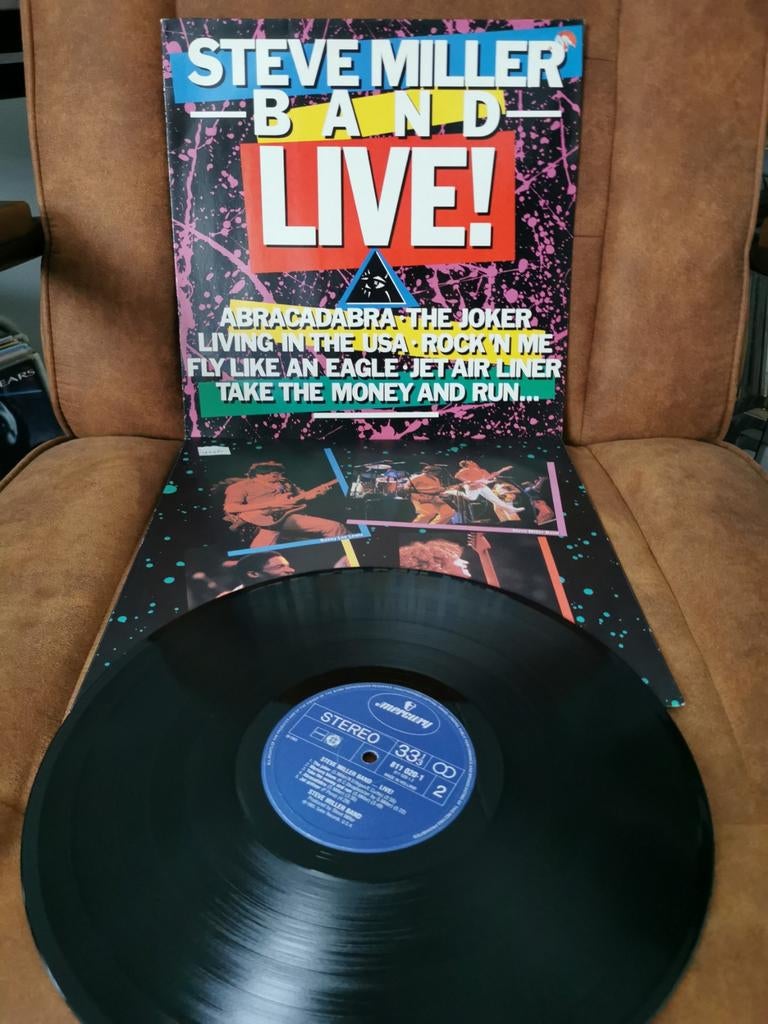 Steve Miller Band- "Live, Cd's en Dvd's, Vinyl | Rock, Ophalen of Verzenden, Zo goed als nieuw, Overige formaten, Poprock