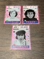 Topps F1 Icons of the Grid Pink ,Fittipaldi, Prost, Stewart, Ophalen of Verzenden