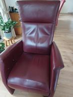 Relaxstoel, Huis en Inrichting, Fauteuils, Ophalen, Gebruikt, Minder dan 75 cm, Leer