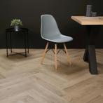 Visgraat Laminaat €16,95p/m2 Taupe Eik 8mm dik, Huis en Inrichting, Stoffering | Vloerbedekking, Nieuw, Ophalen of Verzenden, Visgraat click laminaat