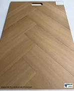 Visgraat XL Plak Pvc Licht Bruin 2,5mm Toplaag 0,55 €24,95m2, 75 m² of meer, Visgraat Plak Pvc Dry-back vloeren, Nieuw, Ophalen of Verzenden