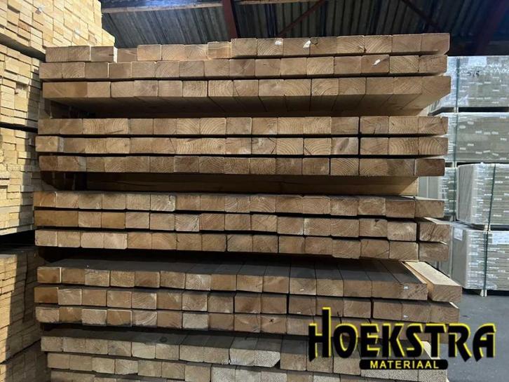 Pakketactie Vuren Regel (50x70) voor slechts €1,25 per meter, Tuin en Terras, Palen, Balken en Planken, Nieuw, Balken, 180 tot 250 cm
