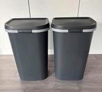 2 x curver prullenbak 50 liter, Ophalen, Kunststof, 50 tot 75 cm, 40 liter of meer
