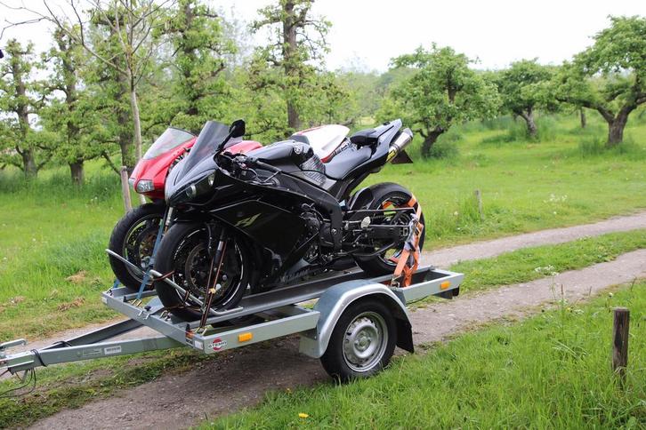 Te huur: Motortrailer motoraanhanger trailer aanhanger motor, Diensten en Vakmensen, Verhuur | Auto en Motor, Aanhangwagen