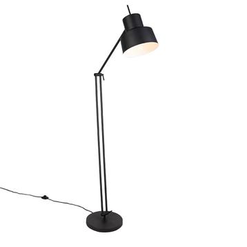 Retro vloerlamp zwart draai- en kantelbaar - Chappie beschikbaar voor biedingen