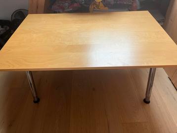 Ikea galant bureau verstelbare poten 120x 80cm - afbeelding 1