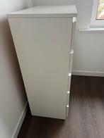 Witte ladekast met 5 laden, Huis en Inrichting, Kunststof, 5 laden of meer, 100 tot 150 cm, Zo goed als nieuw