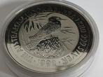 kilo munt zilver kookaburra 1992, Ophalen of Verzenden, Zilver