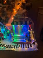 Kerst tafereel: Speelgoedwinkel met draaiende boom, Diversen, Kerst, Ophalen of Verzenden, Zo goed als nieuw