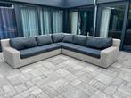 Loungeset met tafel, Tuin en Terras, Tuinsets en Loungesets, Ophalen, Kunststof, Gebruikt, 6 zitplaatsen