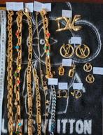 Mooie LV collectie, sieraden, Sieraden, Tassen en Uiterlijk, Kettingen, Ophalen of Verzenden, Zo goed als nieuw, Overige kleuren