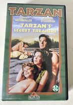 VHS videoband Tarzan sercret treasure Johnny Weismuller, Ophalen of Verzenden, Gebruikt, Actie en Avontuur