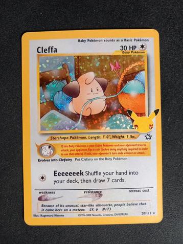 Pokemon Cleffa Celebrations Classic Collection NM beschikbaar voor biedingen