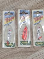3 vintage Mepps Syclops lepeltjes maatje 0 (kunstaas) nieuw., Watersport en Boten, Ophalen of Verzenden, Nieuw, Overige typen