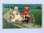 Ansichtkaart / Antieke motorfiets, Gelopen, 1920 tot 1940, Voertuig, Verzenden