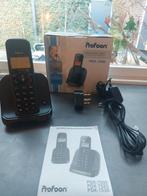 Telefoon . Snoerloos., Ophalen, Nieuw, Zwart