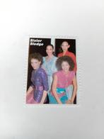 Sister Sledge sluitzegel 4x3cm, Ophalen of Verzenden, Zo goed als nieuw, Foto of Kaart