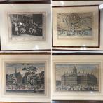 19 items: tekeningen/litho's/prints Alles is ingelijst, Antiek en Kunst, Ophalen of Verzenden