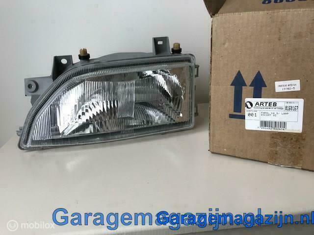 Koplamp Ford Escort Mk5 / Mk6 links Arteb 0160167, Auto-onderdelen, Verlichting, Ford, Nieuw, Ophalen of Verzenden