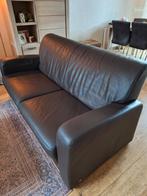 Twee leren banken (bruin), Ophalen, Gebruikt, Minder dan 75 cm, 150 tot 200 cm